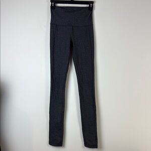 Lululemon Athletica Gray High-Waisted Seamless Leggings 33” inseam